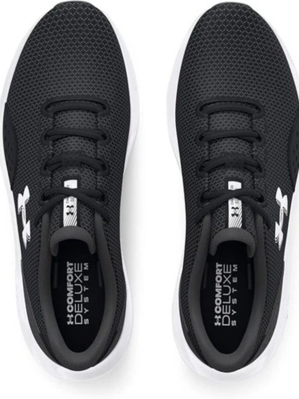 New- Mens Under Armour Charged Surge 4 Running Shoe - Black, 12 M US 3027000